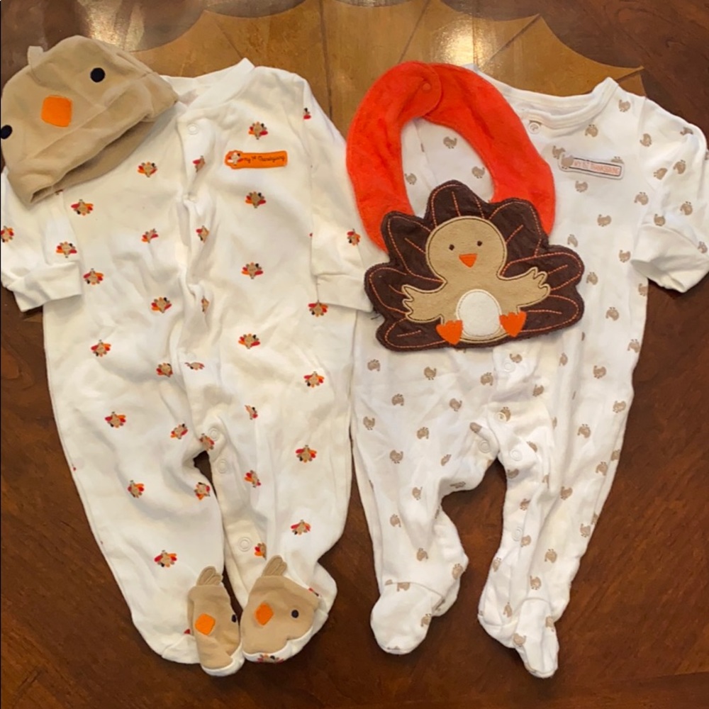 Carter’s Baby Boy 3M Thanksgiving Lot